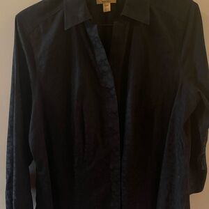 Elegant Black Women's Blouse